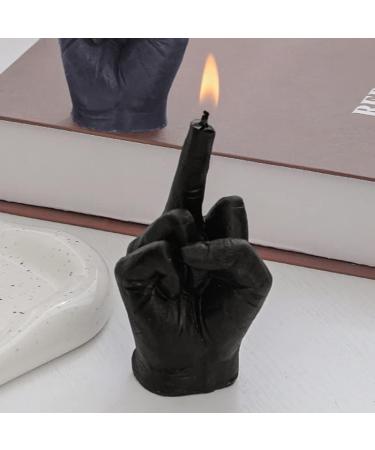 Creative Finger Shape Middle Finger Scented Candle | Funny & Unique Blue Candle for Home D cor | International Shipping Available - Buy Online on GoSupps.com