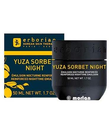 Erborian Yuza Sorbet Night Cream | Vitamin C Nourishing & Hydrating Moisturizer for Radiance & Anti-Aging | 1.7 Oz - Shop Internationally - Buy Online on GoSupps.com