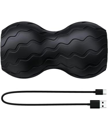 Wave Duo Foam Roller - Ergonomic Bluetooth Muscle Roller for Back Neck & Spine | 5 Vibration Frequencies - Therabody - Buy Online on GoSupps.com