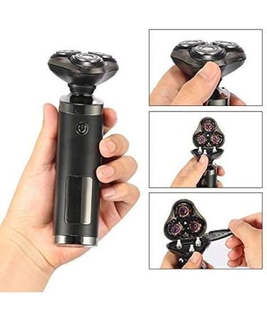 Electric Razor for Men - 3 in 1 Wet & Dry Bald Head Shaver | Cordless Rechargeable Grooming Kit with LED Display - Buy Online on GoSupps.com