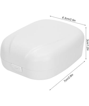 Waterproof Hearing Amplifier Shell Case - Portable Fall Protection for Hearing Aids - Hard Shell Storage Box (White) - Buy Online on GoSupps.com