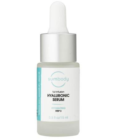 Hyaluronic Acid Serum Green Tea Squalene Vitamin B5 Gotu Kola Visibly Plumps reduces Fine Lines Dry Skin Sensitive Skin Safe visibly reverses & prevents signs of aging & dehydration