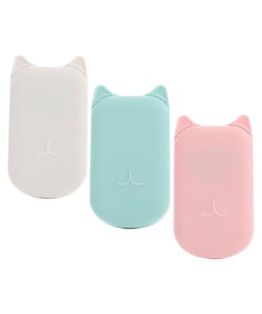 Angoily 3 Boxes Soap Flakes Hand Soap Flake Hand Washing Soap Mini Soap Mini Hand Lotion Bubble Soap Travel Soap Hand-washing Soap Slices Small Soap Slice Portable Abs Handwashing Fluid