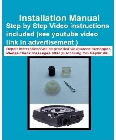 Kodak Carousel Slide Projector Repair Kit with Focus Motor - Non-Advancing Fix - Buy Online on GoSupps.com