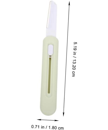 Balacoo 5 Sets Eyebrow Trimmer & Scraper - Portable ABS Eyebrow Kit for Precise Grooming | International Shipping Available - Buy Online on GoSupps.com