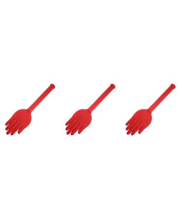 Healeved 3 piece Massage tab for back hand tools Leg massage device stick roller massage device Cervical spine massage spine wood tools meridian health hammer pai shha board the redx3stk size 1x3pcs