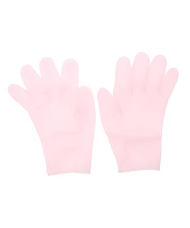 Beavorty 1 Pair moisturizing Gloves Hand lotions Black Disposable Gloves Hand moisturizer Gloves Overnight Gloves for Dry Hands Cracked Hand Gloves exfoliating whitening Glove Fingerless