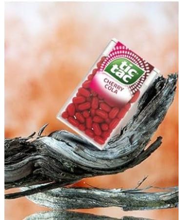 Tic Tac Mixers Cherry Cola (Cherry Cola) 12 Count Clean And Fresh Delicious And Tasty For Little Moments Of Refreshment - Buy Online on GoSupps.com