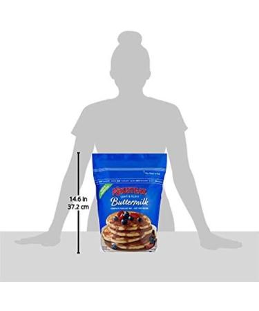 Krusteaz Buttermilk Complete Pancake Mix Just Add Water 4.53kg Reusable Pouch - Buy Online on GoSupps.com