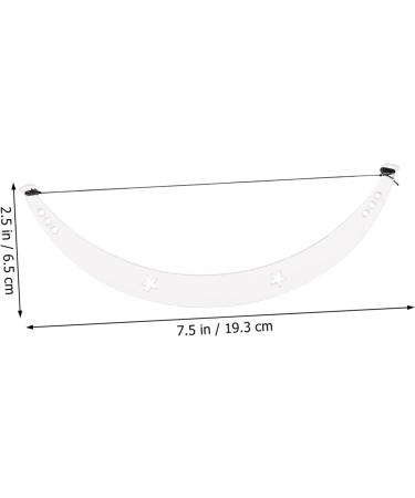 FOMIYES 7 Sets tattoo positioning ruler make up kit brow mapping ruler eyebrow ruler tool cosmetic Toolkit - Buy Online on GoSupps.com