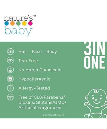 Nature's Baby Organics Coconut Pineapple Shampoo & Body Wash 8 oz - Natural Baby Care - Buy Online on GoSupps.com