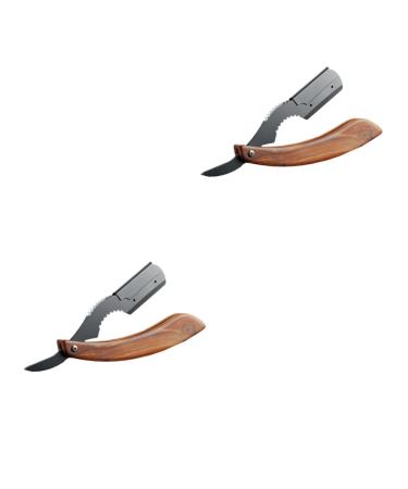 Beaupretty 2 pth women razor women razor husband poison Ideas portable razor razor women razor beard cutting tool rustproof steel shaving rose wood