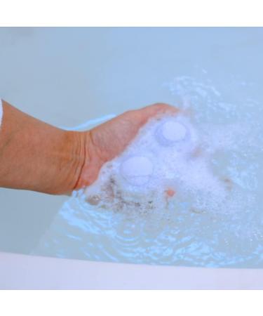 Vitabath Bath Fizzies with Epsom Salt - Pomegranate Bellini Blush - 6 Count - Buy Online on GoSupps.com