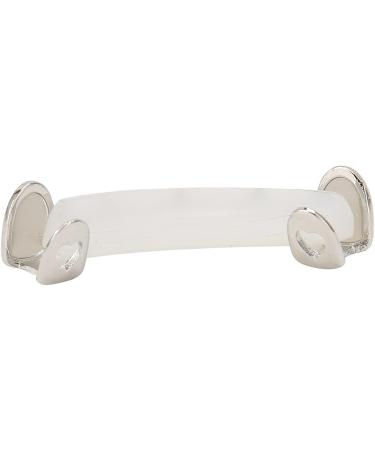 Irregular Hip Hop False Tooth Set - Shiny Silver Dental Accessories for Halloween and Festivals | Unique Mouth Decorations - Buy Online on GoSupps.com