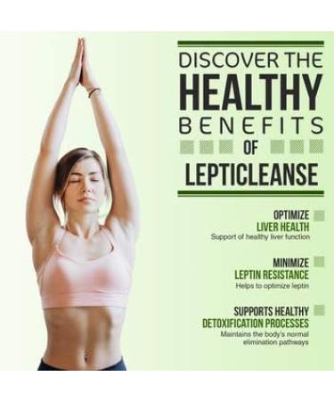 JAYLAB PRO LeptiCleanse - 60 Capsules, Liver Detox & Support for Women Weight Loss - Natural Formula for Liver Balance, Digestive Cleanse, and Leptin Resistance Support - Buy Online on GoSupps.com