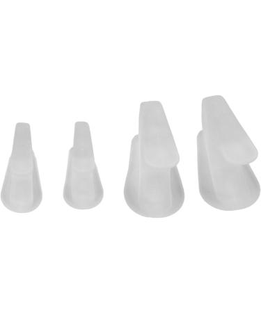 8 Pair Silicone Toe Corrector - Elastic Overlapping Separator for Big Toe Alignment - Buy Online on GoSupps.com