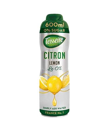 Teisseire Lemon Syrup 0% Sugar 600ml
