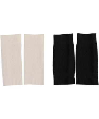 Arm Slimming Shaper Wrap | Compression Sleeve for Flabby Arms - 1 Pair Khaki - Buy Online on GoSupps.com