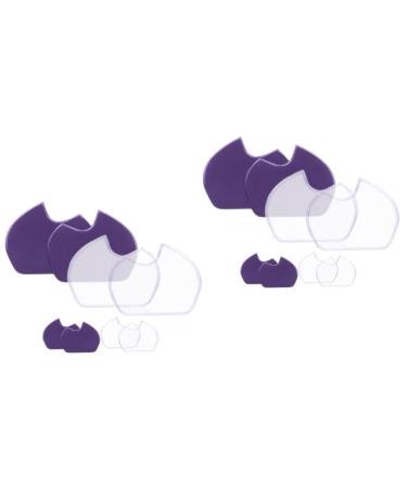 Mobestech 8 Pairs Half Size Pad Foot Pads Forefoot Pad Forefoot Heel Cushion Inserts Anti Slip Shoe Insoles Anti-Slip Insole Pad Girls High Heels Miss Women's Shoes Gel Non-Slip