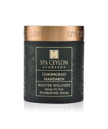 SPA CEYLON Lemongrass Mandarin Winter Wellness Head to Toe Hydrating Balm | Skincare for Winter | Cold Weather Balm | Natural |Hydrating Balm