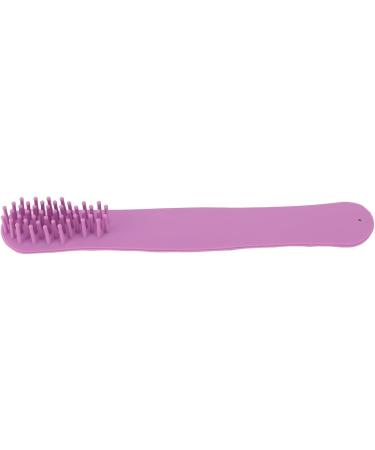 Silicone Slap Hair Comb Compact Detangling Silicone Slap Bracelet Comb Knot Versatile for Salon (Purple) - Buy Online on GoSupps.com