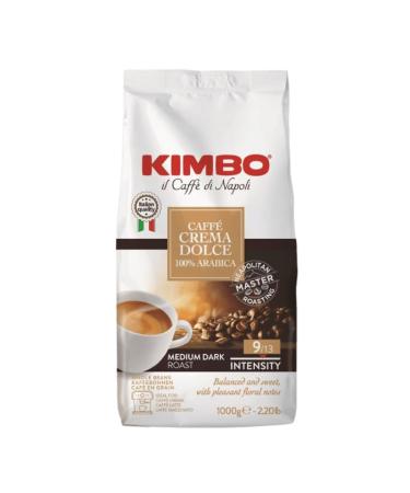 Kimbo Dolce Crema - café en grains - 1 kilo