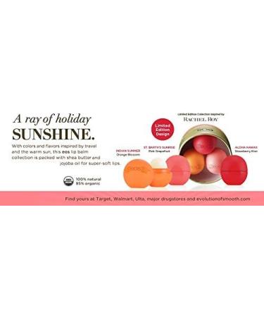 EOS Limited Edition Lip Balm Trio - Rachel Roy Edition | International Shipping Available - Buy Online on GoSupps.com