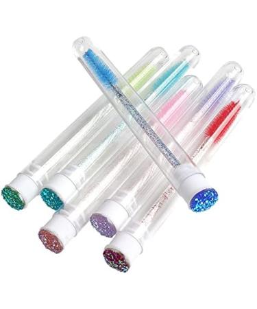 10Pcs Reusable Eyebrow Brush Tube Dust-Proof Eyelash Brush Tube Replaceable Makeup Brushes Mascara with New Eyelash Resin Drill - Buy Online on GoSupps.com