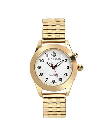 QINGQIAN English Talking Watch Suitable for The Elderly and Visually impaired for Women's Styles
