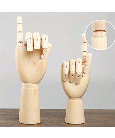 Wooden Articulated Mannequin with Flexible Fingers - 10 Right Hand - Buy Online on GoSupps.com