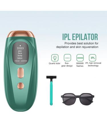 IPL Laser Hair Removal Device for Women & Men Permanent Results for Armpits Legs Arms & Bikini Line - Buy Online on GoSupps.com