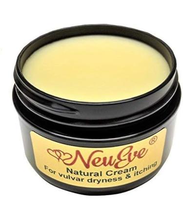 NeuEve Vulva Balm Cream - Hormone-Free Natural Moisturizer for Feminine Dryness, Painful Intimacy, Itching & Odor, Menopause-Related UTI Relief - Refrigerate Before Use - Buy Online on GoSupps.com