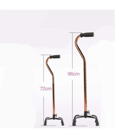 Crutches Adjustable Walking Crutches Old Man Crutches Aluminum Alloy Stickies Four-Legged Retractable Stick for Elderly Walking Stick Innovate - Buy Online on GoSupps.com