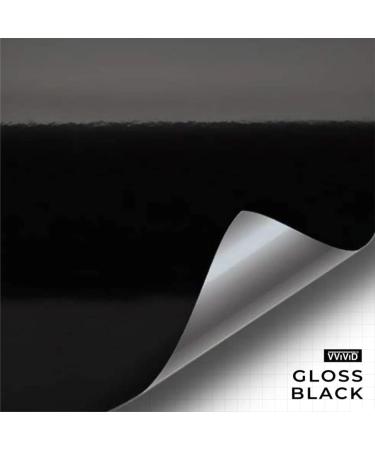 VViViD Gloss Black Adhesive Vinyl Tape Roll - 1/2 x 20ft | Air-Release Technology - Buy Online on GoSupps.com
