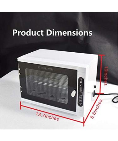 Professional UV Sterilizer Cabinet 253.7nm - Sterilize 99% Small & Medium Items - Buy Online on GoSupps.com