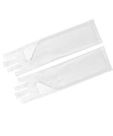UV Gloves Nails Gloves Anti UV Fingerless Gloves Anti Black Sunscreen special for UV lamp for gel nails long