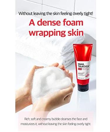 Some By Mi Snail Truecica Miracle Repair Low pH Gel Cleanser 100ml - Gentle Acne & Skin Repair - Buy Online on GoSupps.com