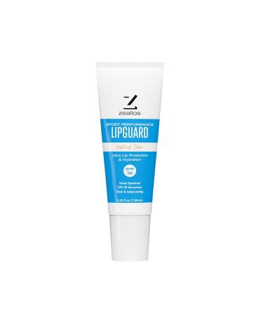 Zealios LipGuard - SPF 28 - UVA/UVB Sunscreen Protection & Repair Chapped Lips - Broad Spectrum Protection Lip Balm - Sensitive Skin Safe - Paraben Free - Coconut, Jojoba Oils - Lip Applicator 1