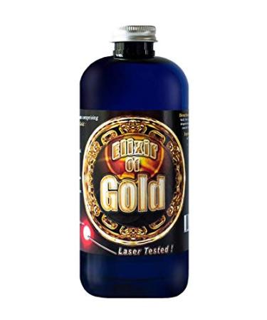 Colloidal Gold (Elixir) 240 ppm, 16 Oz, Silver MTN Minerals (Medical Purity, Highest bioavailability)