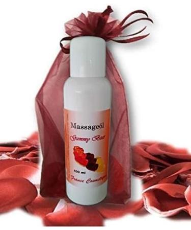 Buy Gummy Bear Edible Massage Oil - 100ml | Aromatic & Slippery - Perfect for Oral Use - Buy Online on GoSupps.com