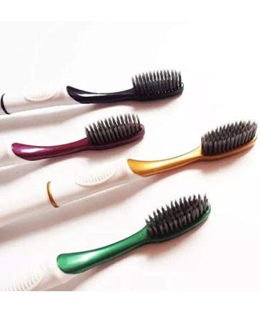SUICRA Bamboo Toothbrush - Professional Soft Non-Slip Multi-Color Design for Family Use | Eco-Friendly & Sustainable - Buy Online on GoSupps.com