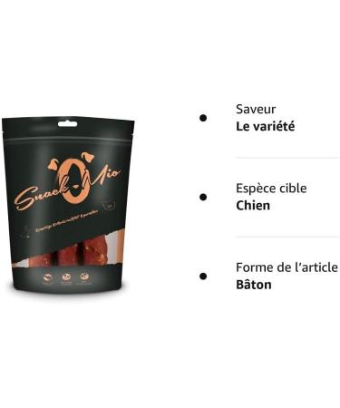 SnackOMio Premium Dog Snack - Crunchy Grain-Free Duck Breast Fillet Chew Roll (150g) - International Shipping Available - Buy Online on GoSupps.com