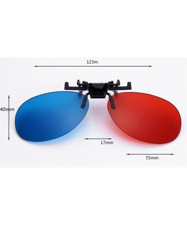 3D Vision Glasses - Multi-Use Red Blue Anaglyph Glasses for Movies Games & Theater - International Shipping Available - Buy Online on GoSupps.com