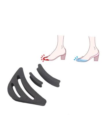 FOMIYES 1 Pair Big Shoe Filler Shoe Plug Sponge Shoe Filler Shoe Inserts Black size1