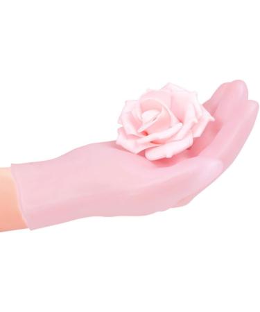 Healeved 1 Pair Whitening Moisturizing Gloves Dry Skin Gloves White Gloves Men Heel Moisturizing Gloves Cotton Gloves Mini Bottle Portable Lotion Dry Rough Skin Glove Sebs Soft Pink - Buy Online on GoSupps.com