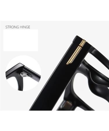 PARWANA Lightweight Anti-UV Reading Glasses - Blue Light Blocking Computer Readers - Large Flat Light Mirror +100 C3 - International Shipping Available - Buy Online on GoSupps.com