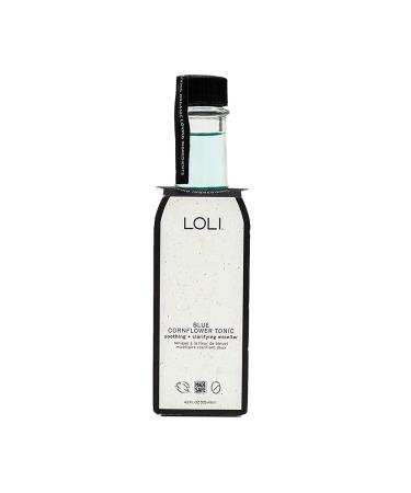 LOLI Organic Blue Cornflower Tonic - Soothing Micellar for Sensitive Skin | Clean Non-Toxic Zero Waste Skincare (4.2 fl oz - Buy Online on GoSupps.com