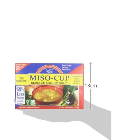 Edward & Sons Organic Reduced Sodium Miso Cup Instant Soup  1 oz - Buy Online on GoSupps.com