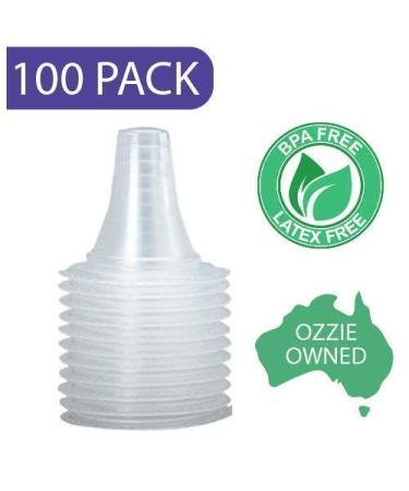 100x Premium Ear Thermometer Probe Covers for Braun ThermoScan - Lens Filters Protective Thermometer Cover - fits all Braun ThermoScan Models - BPA & Latex Free Recyclable - Buy Online on GoSupps.com