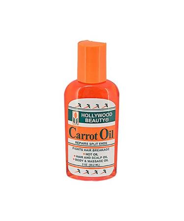 Hollywood Beauty Carrot Oil  2 Ounce 2 Ounce (Pack of 1) 2 oz